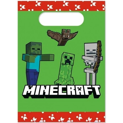 Procos Taštičky dárkové Minecraft 4 ks
