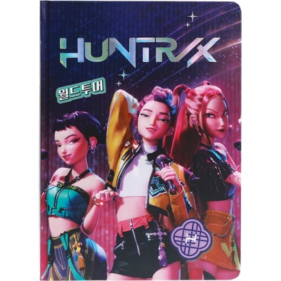 K pop Demon Hunters blok A5 (Huntrix) DPL6 – Zboží Živě