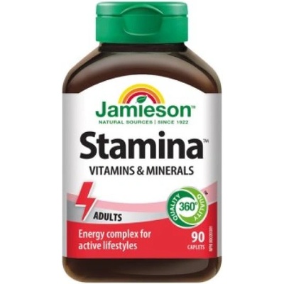 Jamieson Stamina комплекс витамини и минерали 90 таблетки