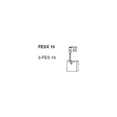 Sada uhlíků startéru GE FESX 16