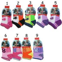 Dívčí a chlapecké kotníčkové ponožky mix