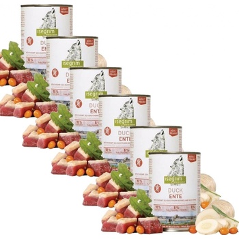 Isegrim Dog Adult Duck with Parsnip Sea Buckthorn & Wild Herbs 6 x 800 g