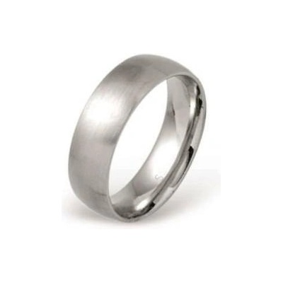 Decentní ocelový prsten s Mat II RSSO269