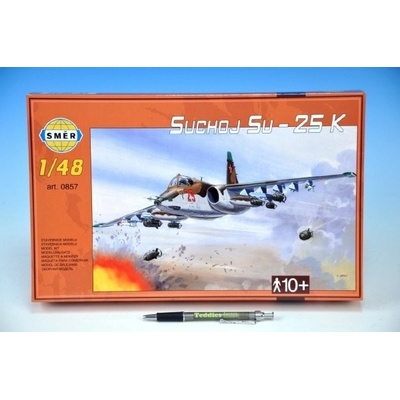 Směr Model Suchoj SU-25 K v krabici 35x22x5cm 1:48 – Zboží Mobilmania