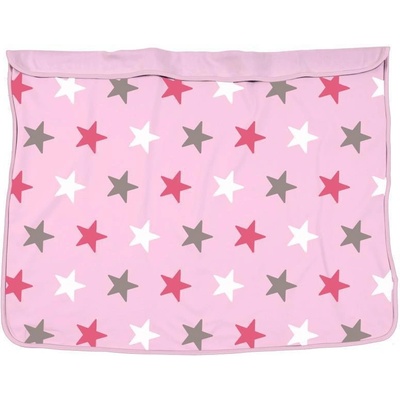 Dooky Blanket obojstranná deka Pink pink Stars