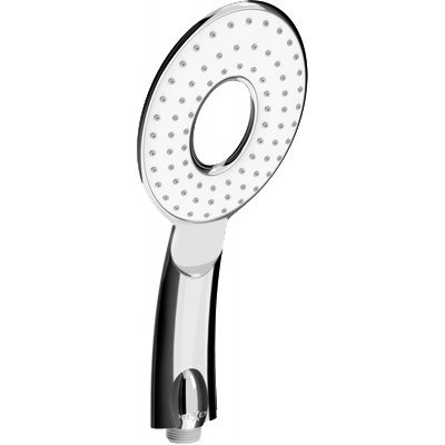 Mexen R-73 душ глава 1-функционална, хром/бяла - 79573-02 (79573-02)