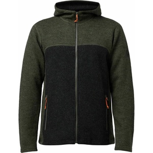 Ivanhoe of Sweden Мъжко вълнено яке Ivanhoe of Sweden Ron Hood Merino hoodie - Scarab (005-7634-0312)