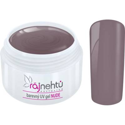 Ráj nehtů Barevný UV gel Nude Cocoa Bean 5 ml