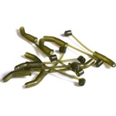 RidgeMonkey Rovnátko Connexion D-Rig Kickers Medium Weed Green 10ks