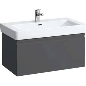Laufen Pro S - Шкаф за мивка, 101x45x39 см, 1 чекмедже, графитен мат H4835510964801 (H4835510964801)