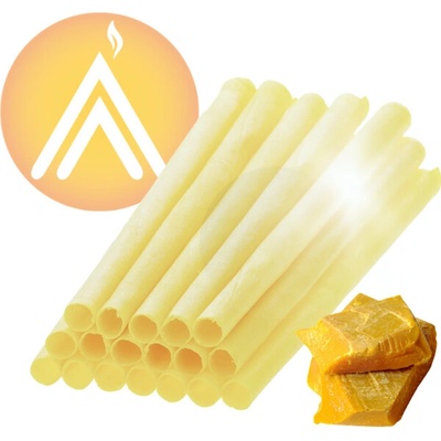 Ananda tělová svíce bílá 1 ks – Zboží Dáma