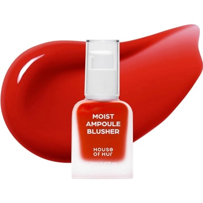 House of HUR Tvářenka Moist Ampoule Blusher No,10 Grape Heat 20 ml
