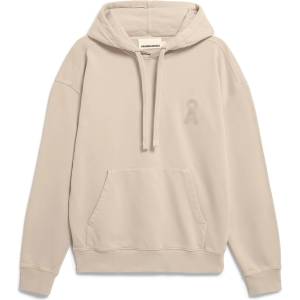 ARMEDANGELS Мъжки суичър ARMEDANGELS Iconic Å Kiraan GMT Dye Hoodie - Sand Stone Washed - размер XXL (017-4390-0115)