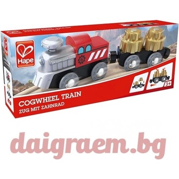 Image 1 of Hape Товарен влак със зъбни колела hape e3751 (h3751)