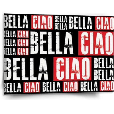 Sablio Obraz La Casa de Papel Professor or Bella Ciao motív 2 - 150x110 cm