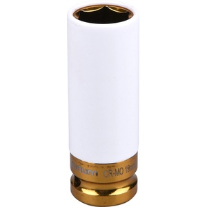 Fortum машинна (ударна) муфа 1/2", 19 mm; тънкостенна, за ALU джанти FORTUM