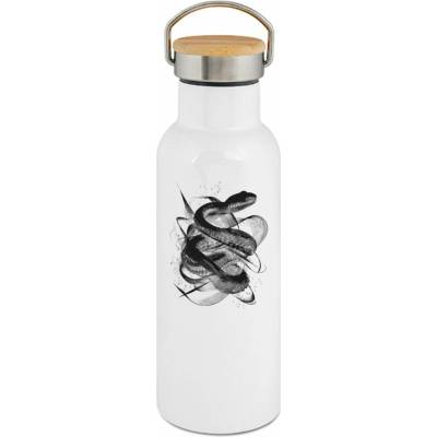 123TRIKO termoska Kvantová kobra, černý potisk 500 ml