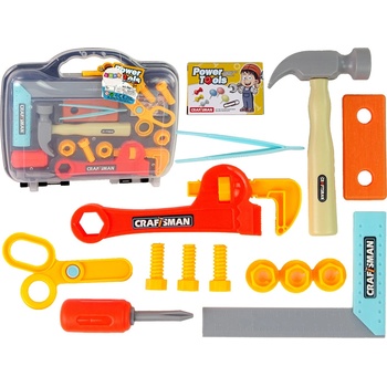 Lean Toys Detský kufrík s náradím