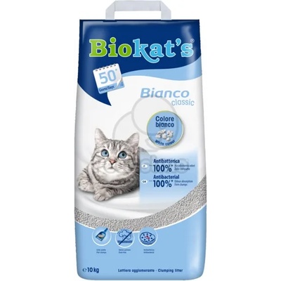 Biokat's Bianco Attracting постелка 2 x 10 кг