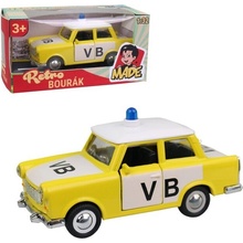 Made Auto Trabant-policajné kovové 12 cm