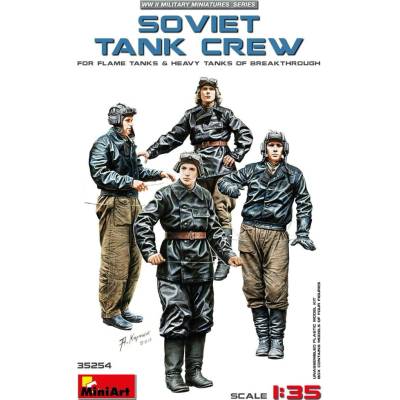 Miniart Soviet TankCrew forFlameTanks&HeavyTanksofBreak 1:35