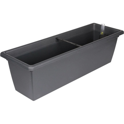 Plastkon Magnolie 2Smart samozavlažovací kvetináč 60 cm antracitová