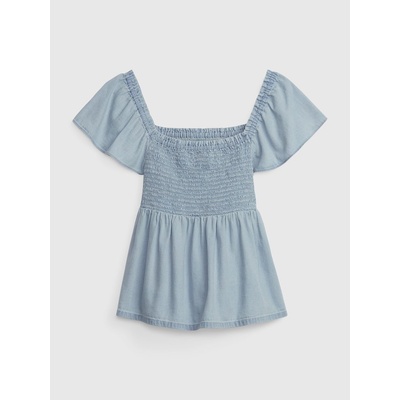 GAP 601107-00 dětský džínový top modrá
