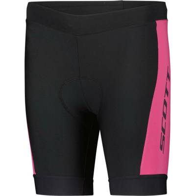 Scott Dětské Shorts Jr RC Pro Black/Carmine Pink