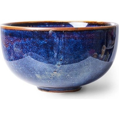 HKLIVING Rustikálně modrá porcelánová miska Chef 11 x 6 cm 260 ml