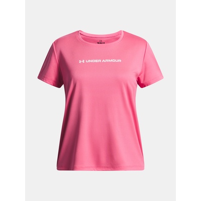 Under Armour Момичешка тениска Under Armour Tech Wordmark Graphic SS-PNK Under Armour | Rozov | Момичешки | 128
