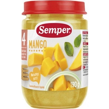 Semper Плодово пюре Semper - Манго, 190 g (9612)
