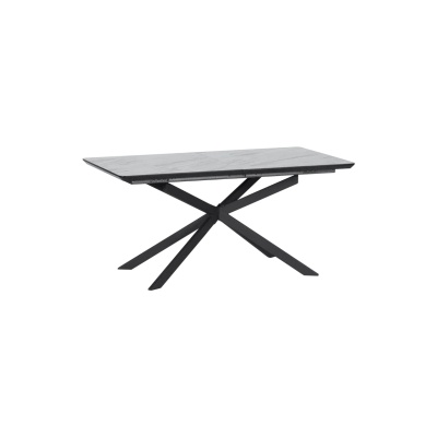 Carmen Разтегателна трапезна маса omaha - бял - тъмносив