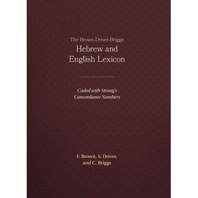 Brown-Driver-Briggs Hebrew-English Lexicon – Hledejceny.cz
