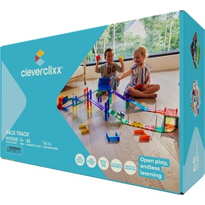 Cleverclixx Магнитна състезателна писта Intense - 65 бр