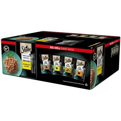 Sheba Delicacy in Jelly hydinové príchute v želé kačacie, kuracie, hydinové 80x85 g