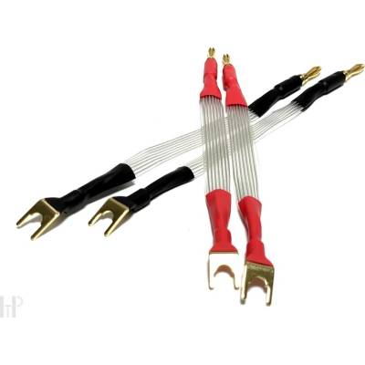 TESLA - BI-wire Cables Silver Set - Bi-Wire Jumpers банан - тапа (079752)