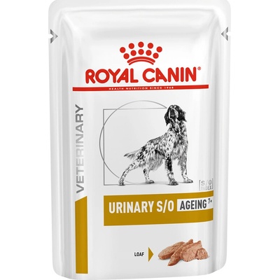 Royal Canin Veterinary Health Nutrition Dog Urinary S/O Age Loaf 24 x 85 g
