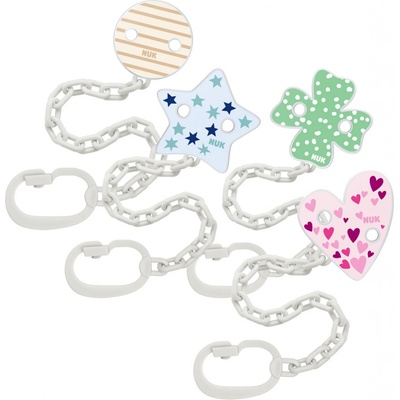 Nuk řetízek na dudlík s klipem zelená – Zboží Dáma