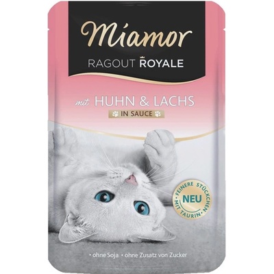 Miamor Ragout Royal пиле и сьомга в сос 100 г