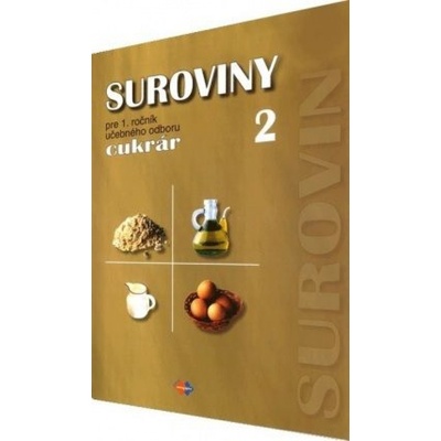 SUROVINY pre 1. ročník UO cukrár, 2. časť