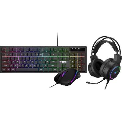геймърски комплект Gaming COMBO - POSEIDON E2 3-in-1 Combo - Keyboard Mouse Headphones (GAMDIAS-POSEIDON- E2)