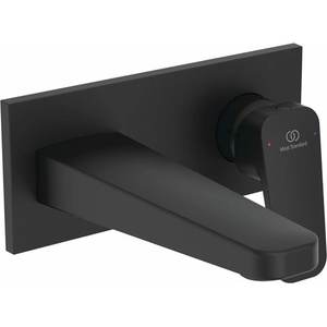 Ideal Standard Вграден смесител за мивка Ideal Standard Ceraplan, матово черен, без тяло за вграждане (BD244XG)