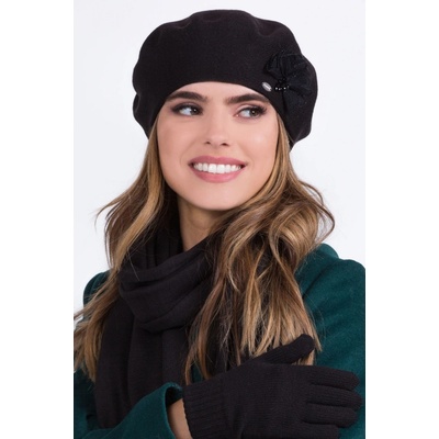 Kamea dámský baret Elza černá