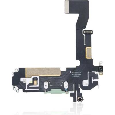 Nabíjecí obvod + Flex kabel iPhone 12 / 12 Pro – zelený – Aftermarket Plus IPH1752