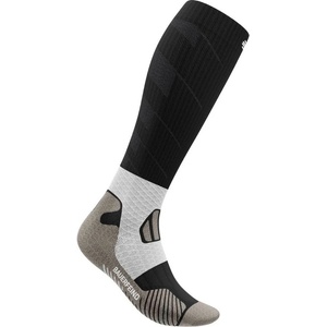 Bauerfeind Sports Мъжки чорапи за бягане Bauerfeind Sports Trail Run Compression Socks Running socks - Carbon Black - размер 42-45 (201-8090-0214)