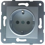 Panasonic КОНТАКТ ЕДИНИЧЕН МЕХАНИЗЪМ СИВ panasonic karre plus (8691136103035)