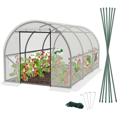 Garden Line Záhradný fóliovník biely 3mx2mx2m TUN5569