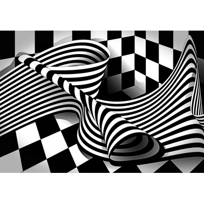 Postershop Fototapeta vliesováČernobílá iluze rozměry 254x184 cm