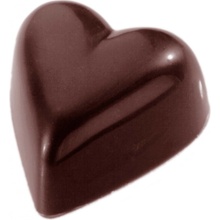 Chocolate World Forma na pralinky srdce 33x31x15mm