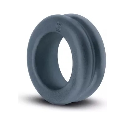 Boners Широк двоен пенис пръстен Boners Double Cock Ring тъмно сив